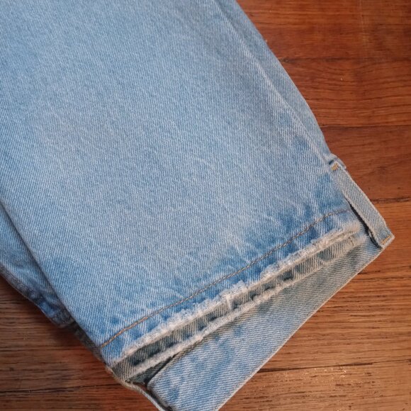 LEVI'S 501 original cropped jeans 28" inseam in Ojai Blue (sz29) - Picture 4 of 16